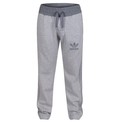 grey Adidas tracksuit pants